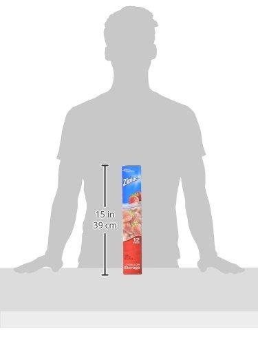 Ziploc Storage Bags, Jumbo 2 Gallon Size (12 Bags) - Image 3