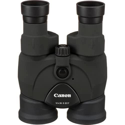 Canon 12x36 is III Image Stabilized Binoculars (9526B002) + Sling Backpack + AA Rechargeable Batteries + Cleaning Kit (Renewed) - Image 5