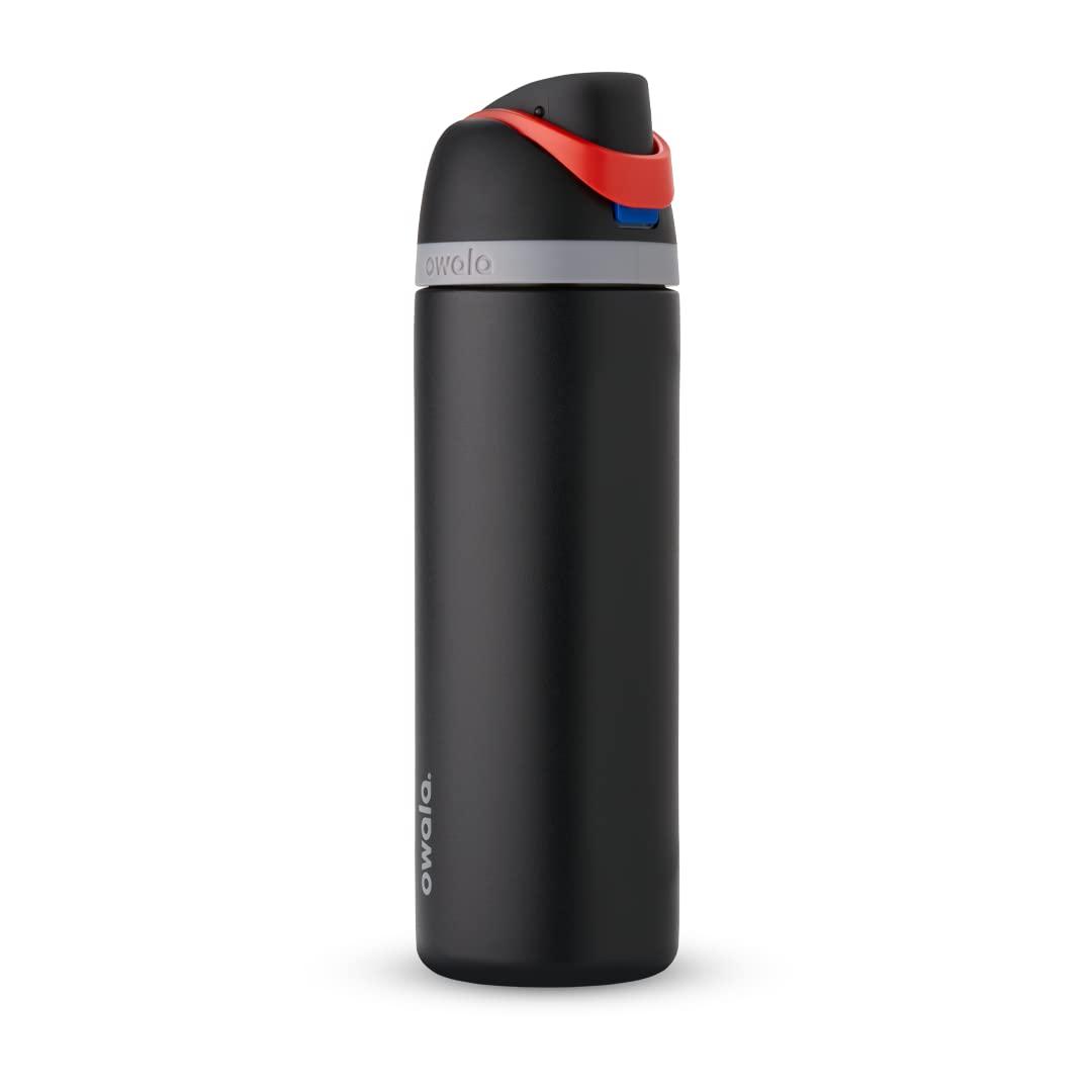 Owala Star Wars FreeSip Insulated Stainless Steel Water Bottle with Straw for Sports and Travel, BPA-Free, 24-Ounce, Darth Vader