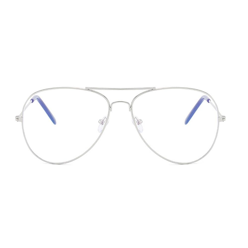 Layresen Classic Aviator Shortsighted Distance Glasses Metal Frame Clear Lens Myopia Glasses For Mens Womens - Image 2
