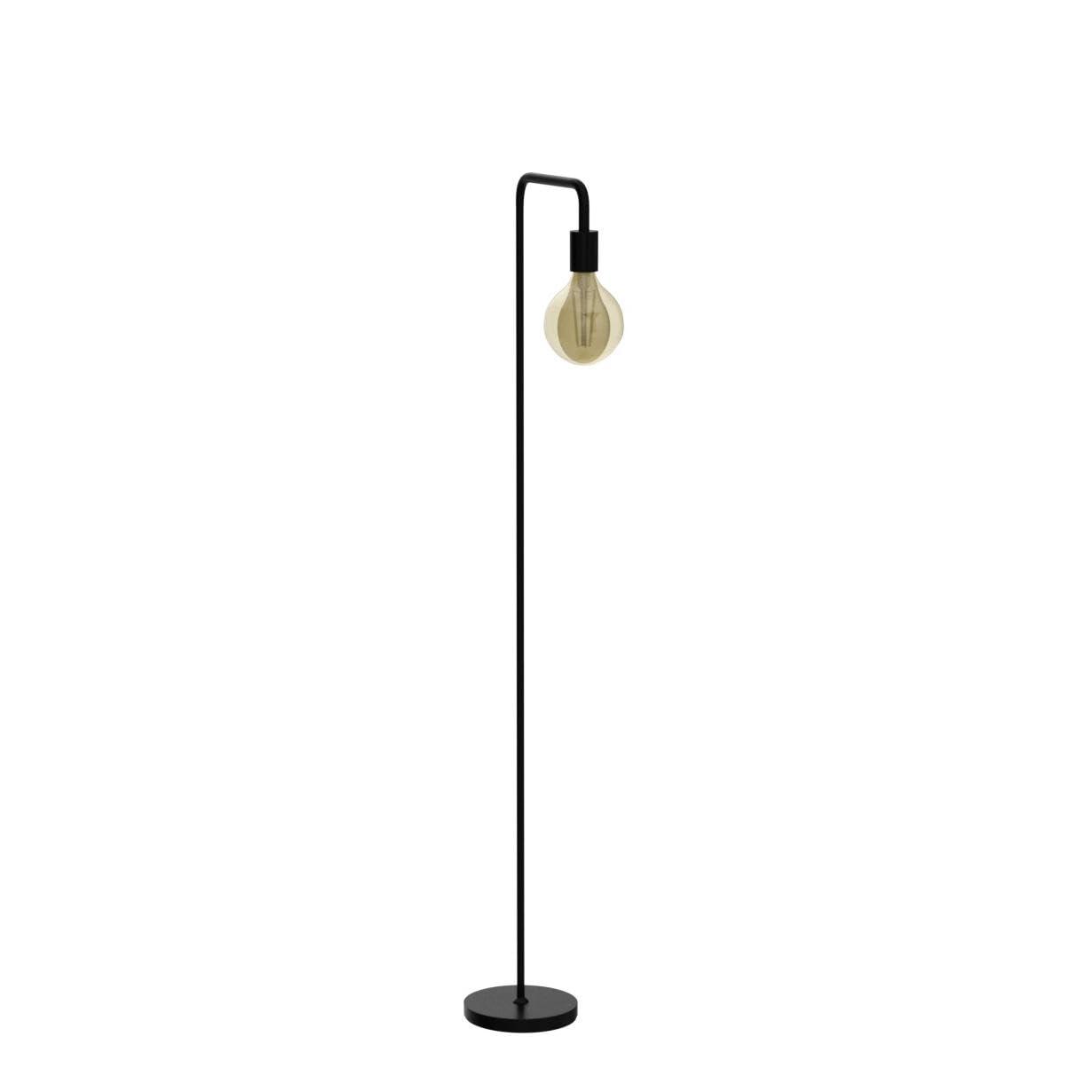 BoostArea Floor Lamp, Industrial Floor Lamp, 63 Inch Standing Lamp, E26 Socket, On/Off Footswitch, Whole Metal, ETL Listed, Modern Small Lamp for Bedroom, Living Room, Minimalist, Vintage, Mid Century - Image 4