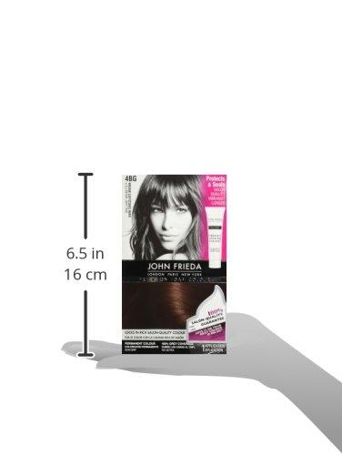 John Frieda Precision Foam Colour, Dark Chocolate Brown 4BG, Full-Coverage Hair Color Kit, Anti-Fade Gray Coverage, Deep Color Saturation Hair Dye, 1 Application - Image 8