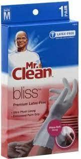 Mr. Clean Premium Latex-Free Gloves Bliss Medium Size (Pack of 2 Pairs) - Image 3