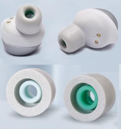 JNSA Replacement Earbud Tips Memory Foam Ear Tips Noise Isolation Foam Eartips Compatible with Sony WF-1000XM4 WF-1000XM3 Earbud Headphones, [Fit in Case],3 Pairs,Silver (FoamXM4S3P) - Image 5