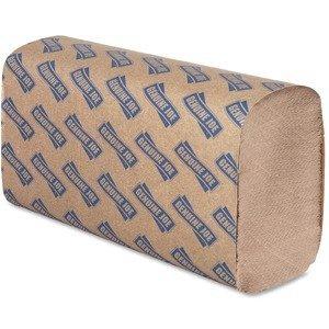 Genuine Joe GJO21040 Multifold Natural Towels, 9.25" x 9.40",Packaging may vary, Pack of 4000 - Image 4