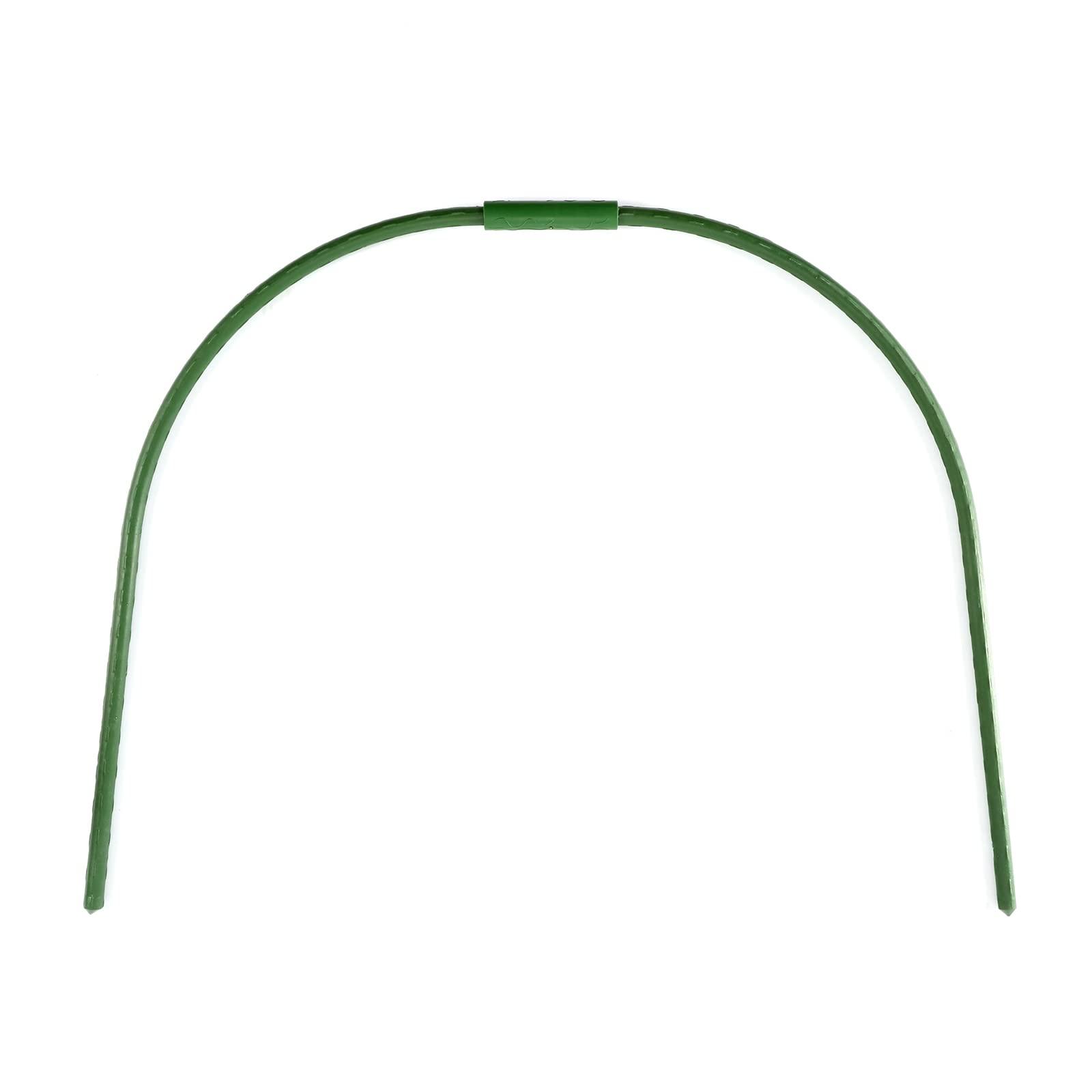 BEAMNOVA Garden Netting Mesh Greenhouse Hoops for Raised Beds Row Cover Barrier Support Frame Cover Climbing Plants Stakes with Clips for Outdoor Vegetable Tomato Vines DIY - Image 8