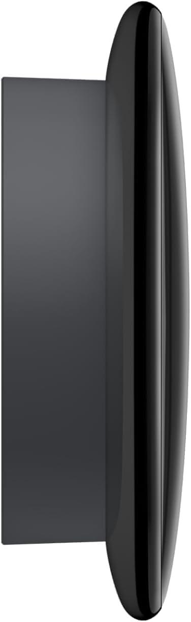 Google Nest Thermostat (4th Gen, 2024) with 2 Temperature Sensors (2nd Gen) - Polished Obsidian - Image 3