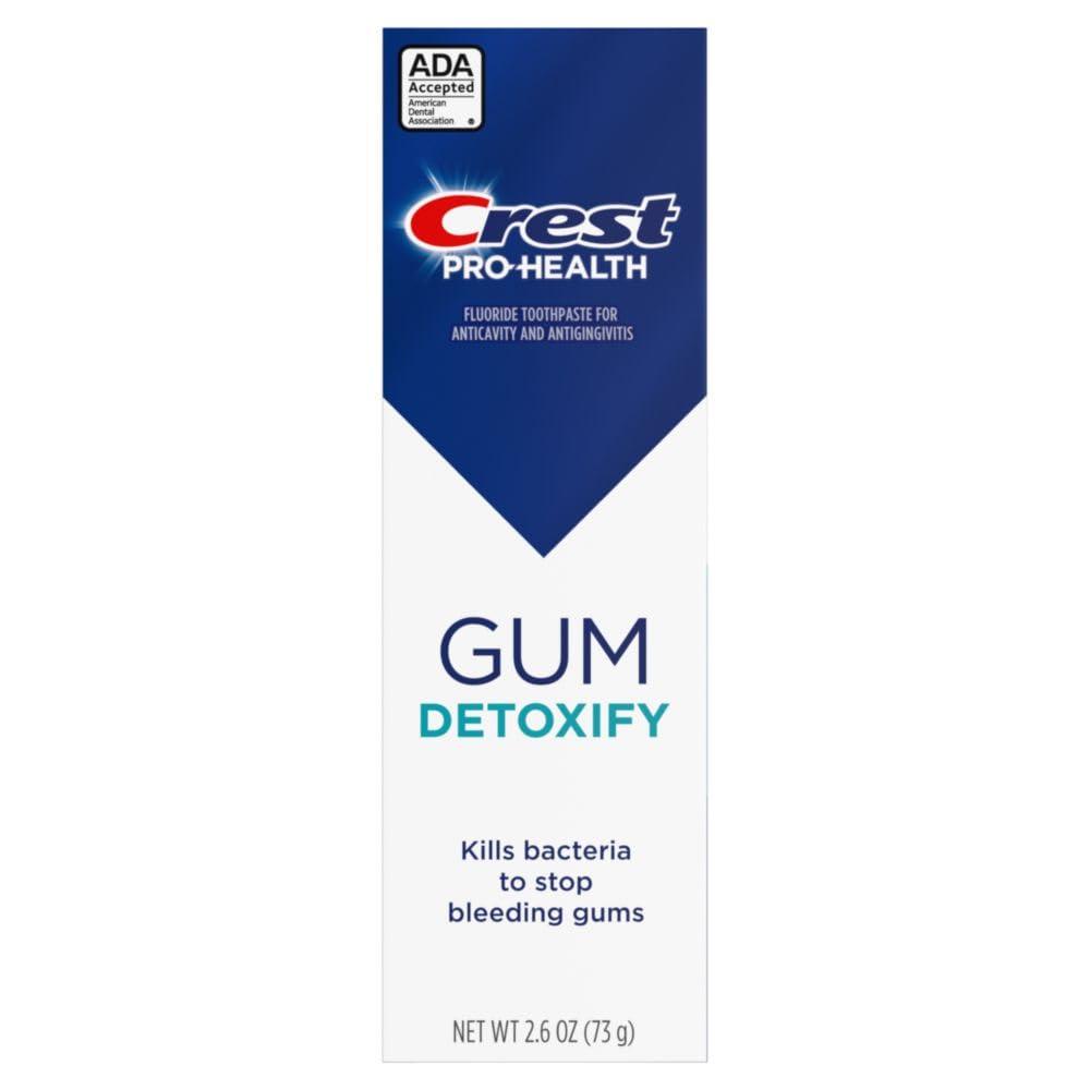 Crest Pro-Health Gum Detoxify Deep Clean Toothpaste 2.6 oz - Anticavity, Antibacterial Flouride Toothpaste, Clinically Proven, Gum and Enamel Protection, Plaque Control - Image 9