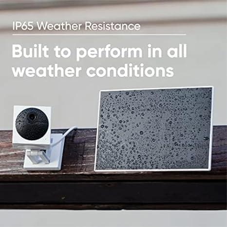 Solar Panel for WYZE Camera, Works with Wyze Battery Cam Pro/Wyze Cam Outdoor v1/v2, Continuous Power with 2.5W 5V Charging, Weather Resistant, Easy Install - 1 Pack - Image 4