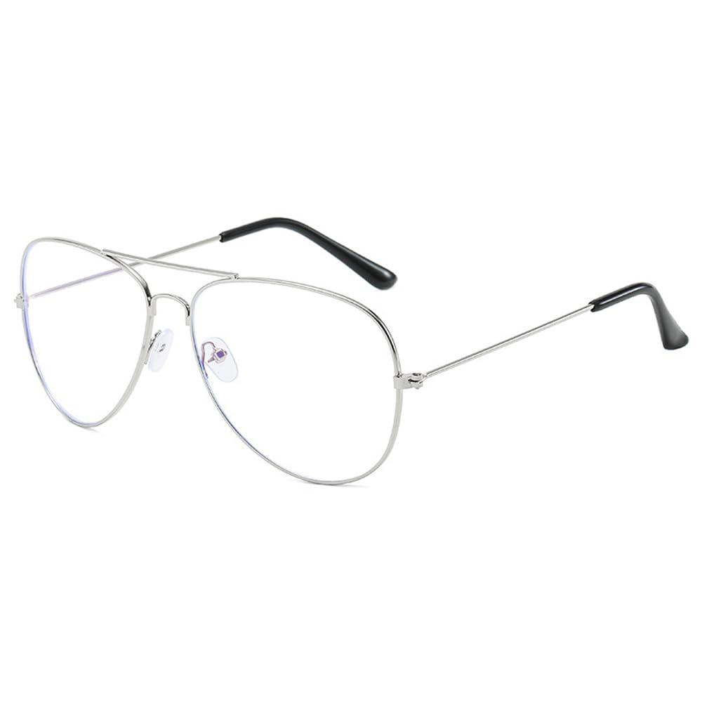 Layresen Classic Aviator Shortsighted Distance Glasses Metal Frame Clear Lens Myopia Glasses For Mens Womens