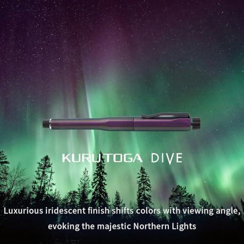 Generic KURUTOGA DIVE M5-5000 1P Twilight Orange Mechanical Pencil 0.5mm Pencil Stationery - Image 3
