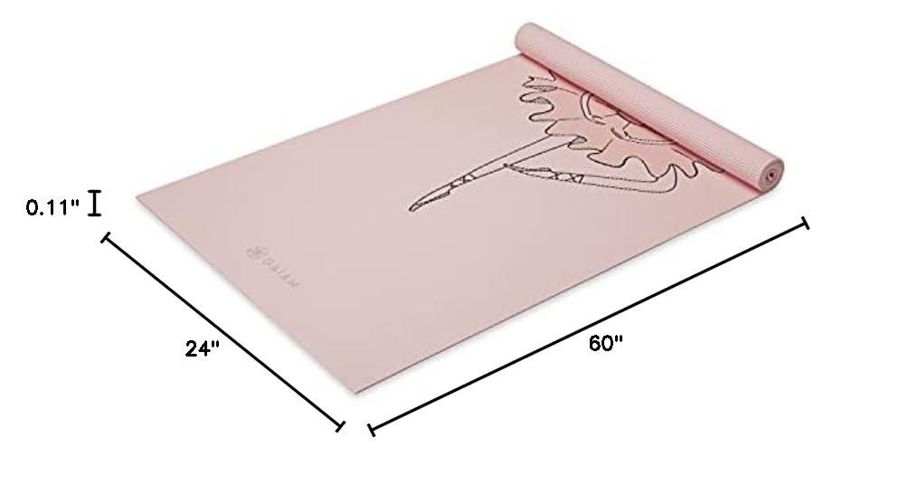 Gaiam Kids Yoga Mat Exercise Mat, Yoga for Kids with Fun Prints - Playtime for Babies, Active & Calm Toddlers and Young Children (60" L x 24" W x 3mm Thick) - Image 6