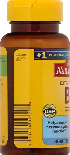 Nature Made Extra Strength Vitamin B12 3000 mcg, Dietary Supplement for Energy Metabolism Support, 60 Softgels, 60 Day Supply - Image 4
