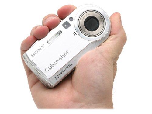 Sony DSC-P150 7MP Digital Camera with 3x Optical Zoom (Silver) (Renewed) - Image 5