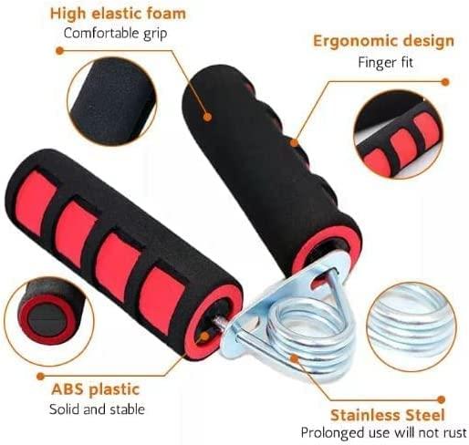 BOOMIBOO Hand Grip Strengthener, Hand Soft Foam Manual Exerciser, Rapid Increase of Wrist, Forearm and Finger Strength Exercise Equipment, 2 Pack - Image 3