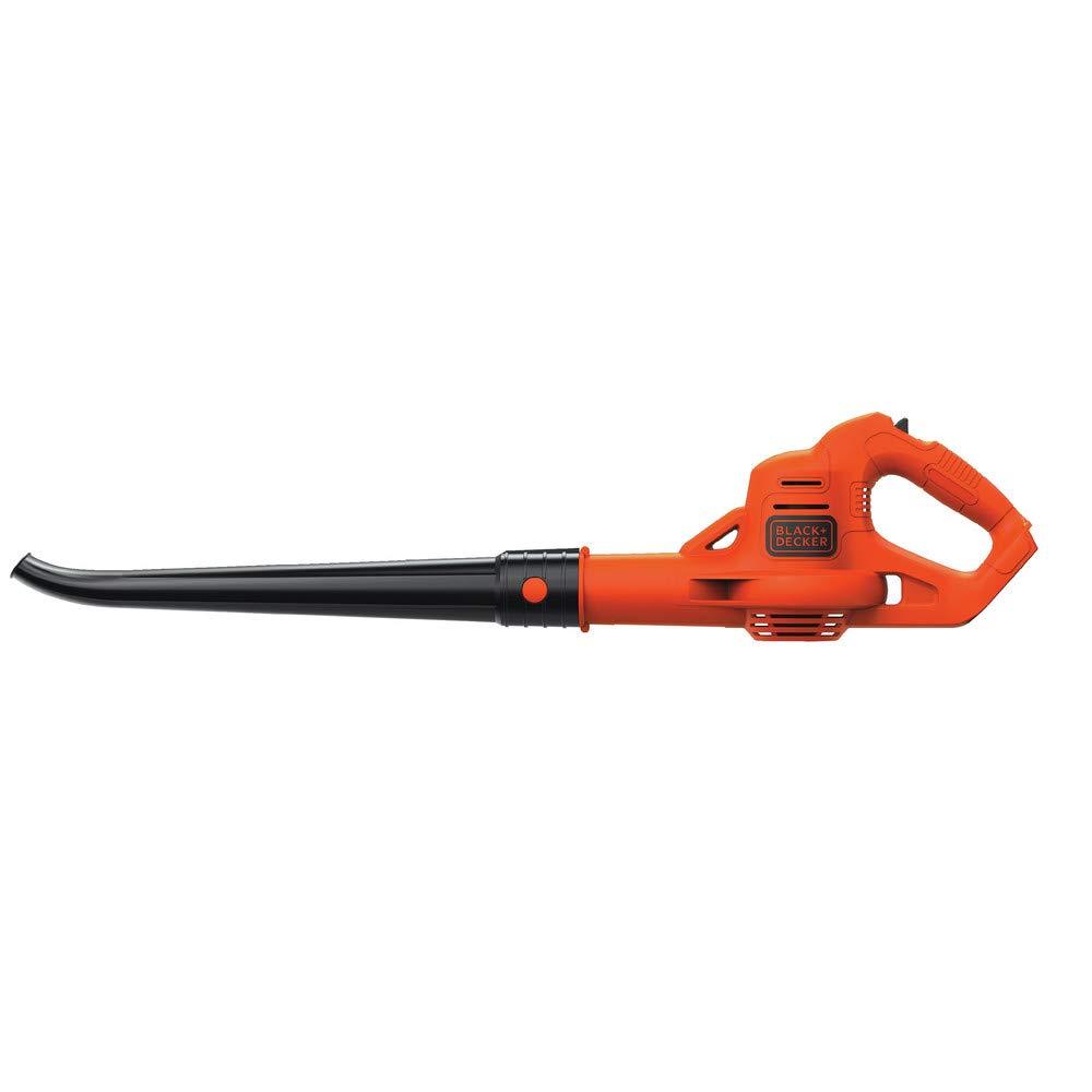 BLACK+DECKER 20V MAX Cordless Leaf Blower, Lawn Sweeper, 130 mph Air Speed, Lightweight Design, Battery and Charger Included (LSW221) - Image 8