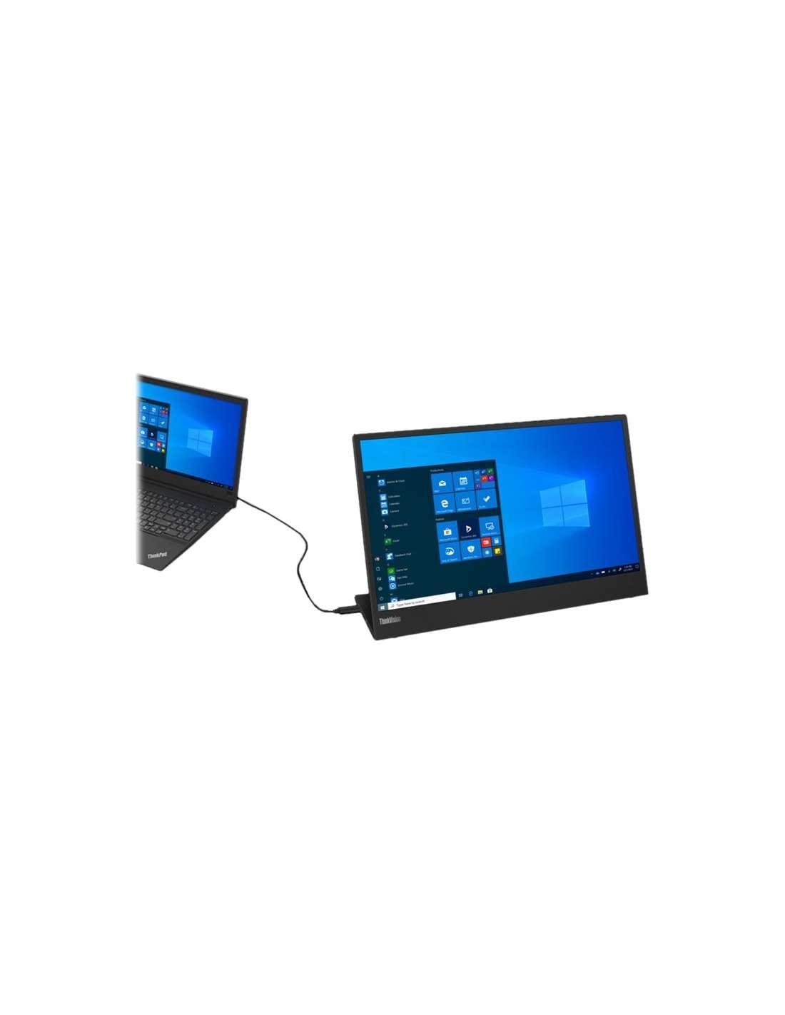 Lenovo ThinkVision M15 15" FHD Mobile Monitor, Black - Image 5
