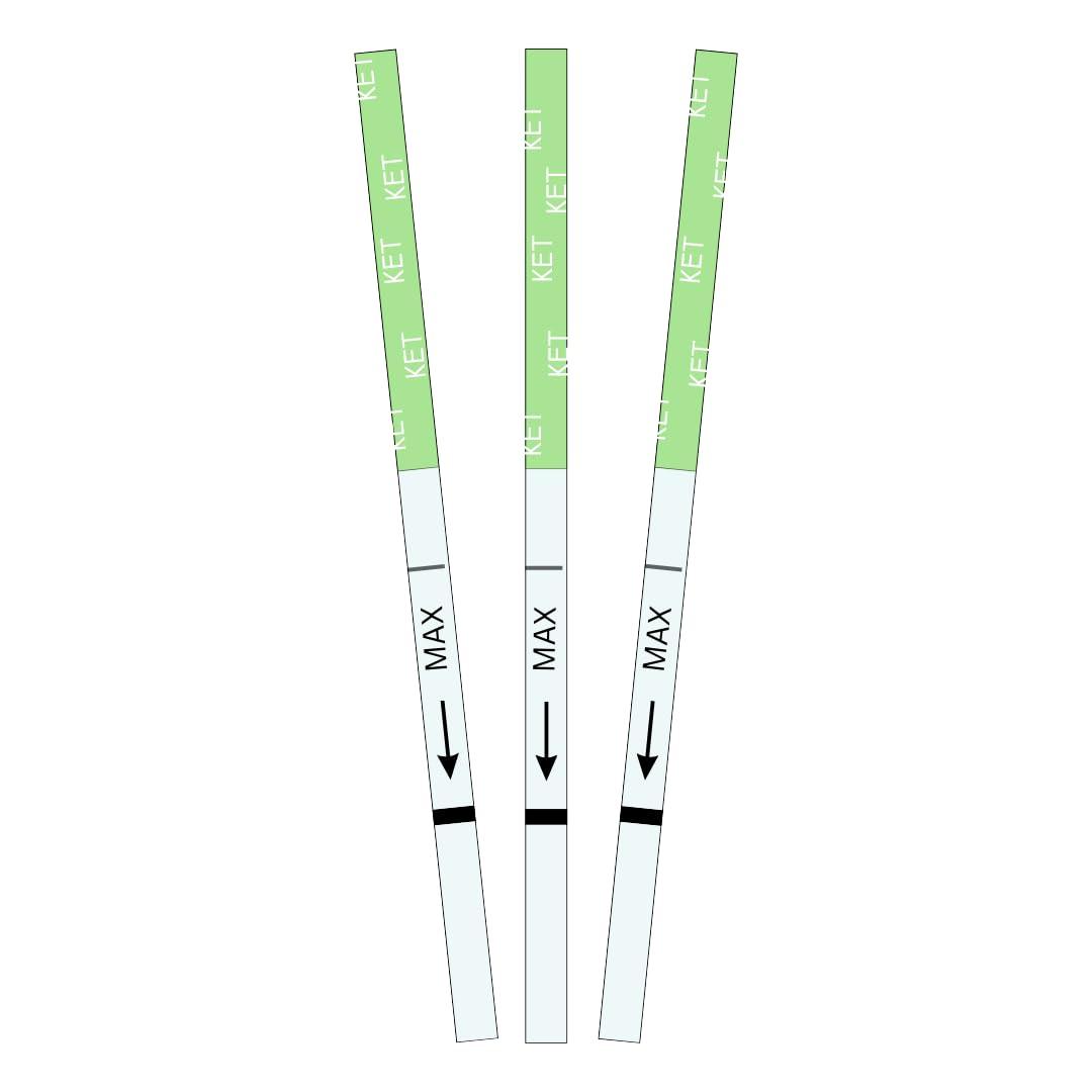 12 Panel Now KET/Keta Urine Test Strips, Easy to Use, One Step, Results in 5 Minutes (Pack of 25)
