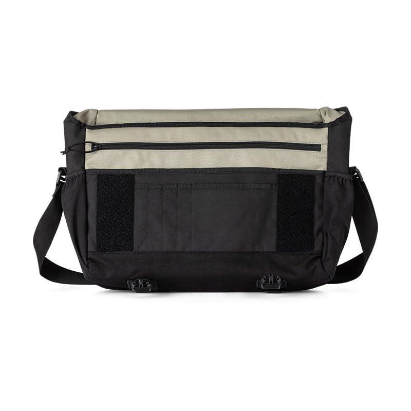 5.11 Tactical Unisex Overwatch Messenger Bag, Shoulder Strap Laptop Carrying Case, 18 Liter Capacity, Style 56648ABR, Black - Image 3