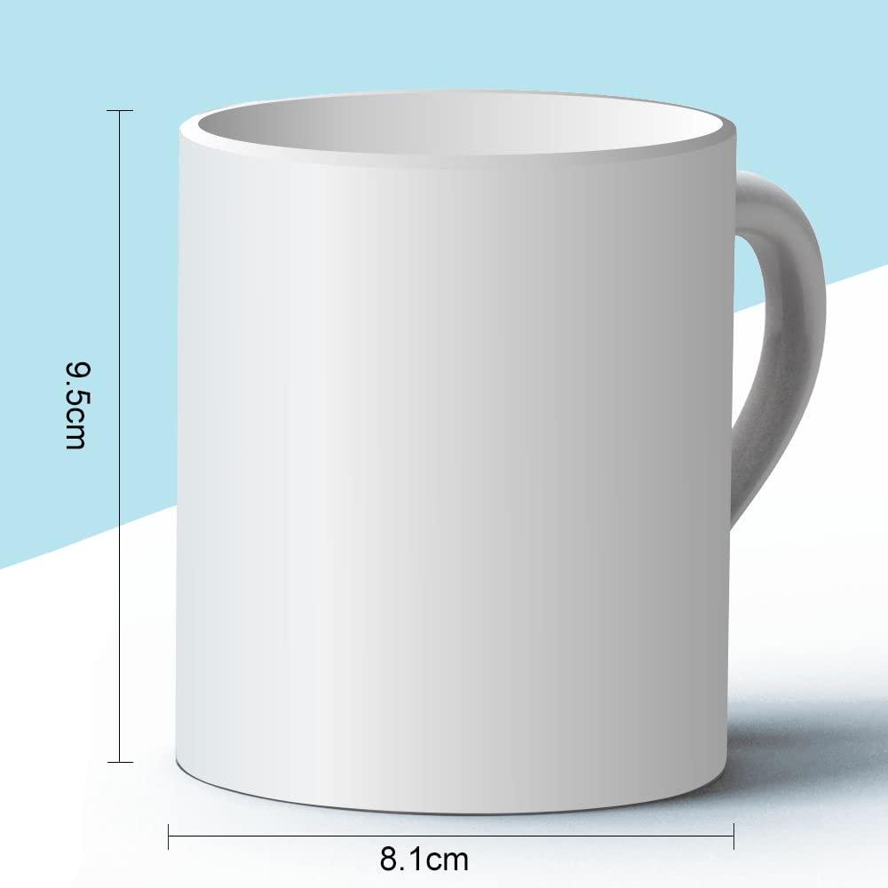 MYSUB Sublimation Mugs, Cups 11oz Sublimation Ceramic Blank Coffee Mugs,White Cups, Sulimation Blanks, Blank White Mugs-36 pack bulk bundle (36pc white mug single box) - Image 2