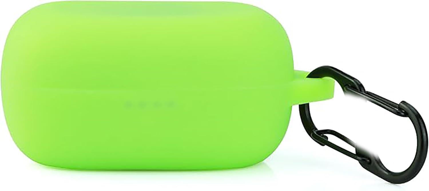 LEFXMOPHY Green Protective Case Replacement for TOZO A1 Mini Earbuds (Not Fit 2025 Version), Silicone Cover Glow in Dark - Image 4