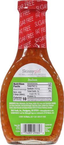 Skinnygirl Fat-Free Salad Dressing, Sugar-Free Italian, 8 Ounce - Image 3