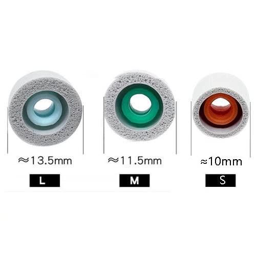 JNSA Replacement Earbud Tips Memory Foam Ear Tips Noise Isolation Foam Eartips Compatible with Sony WF-1000XM4 WF-1000XM3 Earbud Headphones, [Fit in Case],3 Pairs,Silver (FoamXM4S3P) - Image 4