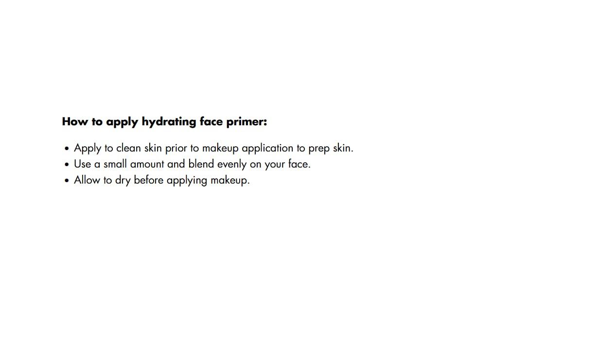 e.l.f. Hydrating Face Primer, Makeup Primer For Flawless, Smooth Skin & Long-Lasting Makeup, Fills In Pores & Fine Lines, Vegan & Cruelty-free, Small - Image 5