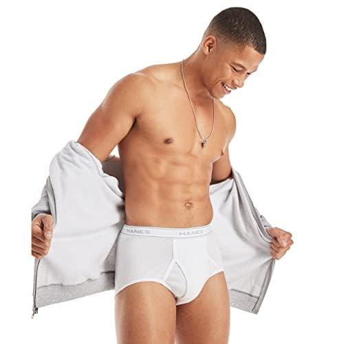 Hanes Men's No Ride Up Briefs with ComfortSoft Waistband, Multipacks - Image 4