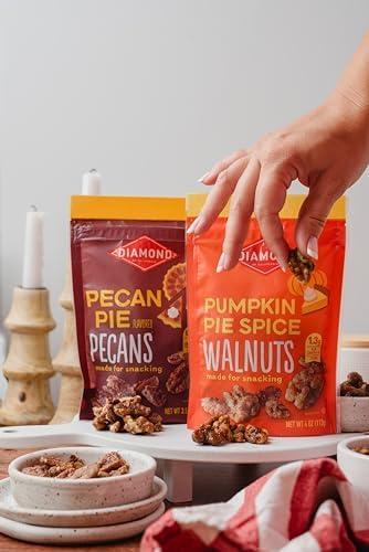 Diamond of California Pecan Pie Pecan Nuts, 3.25 oz. - Image 8