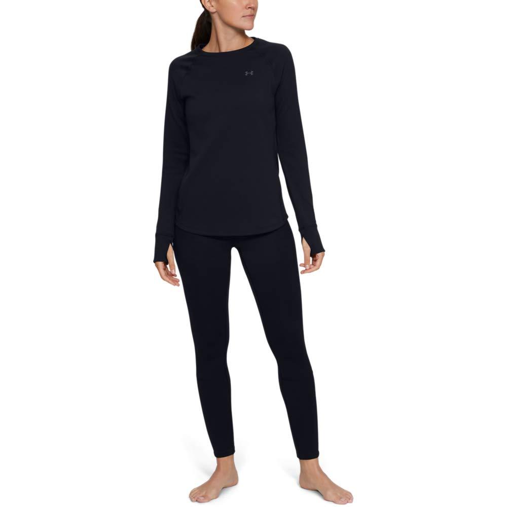 Under Armour Women's ColdGear® Base 4.0 Crew XL Black - Image 2