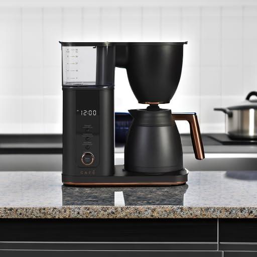 Café Specialty Drip Coffee Maker | 10-Cup Insulated Thermal Carafe | WiFi Enabled Voice-to-Brew Technology | Smart Home Kitchen Essentials | SCA Certified, Barista-Quality Brew | Matte Black - Image 2
