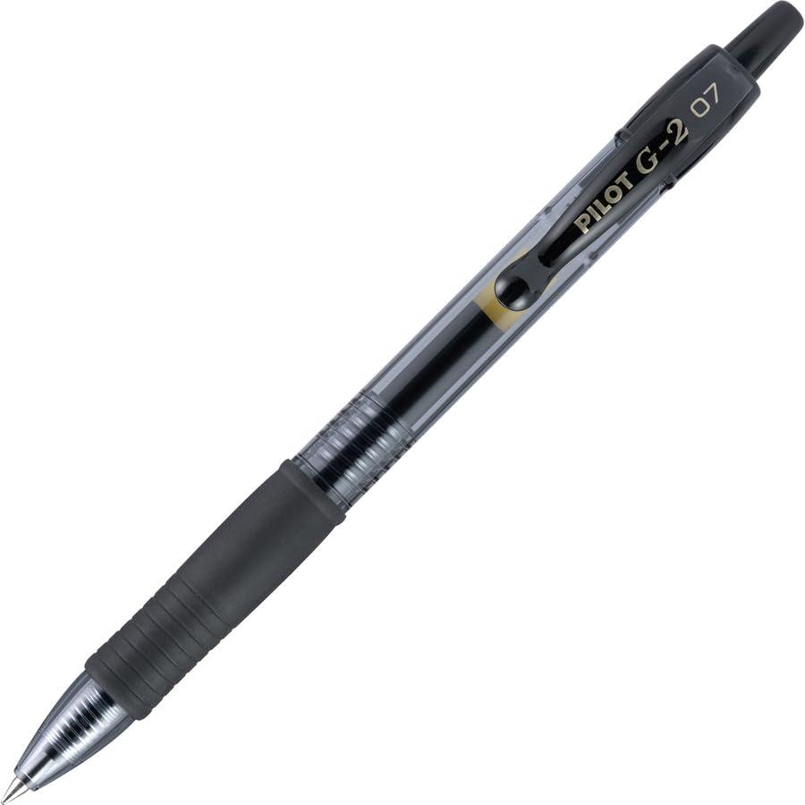 PILOT G2 Premium Gel Roller Pen, Retractable and Refillable, Fine Point 0.7 mm, Black Ink, 36 Count - Image 5
