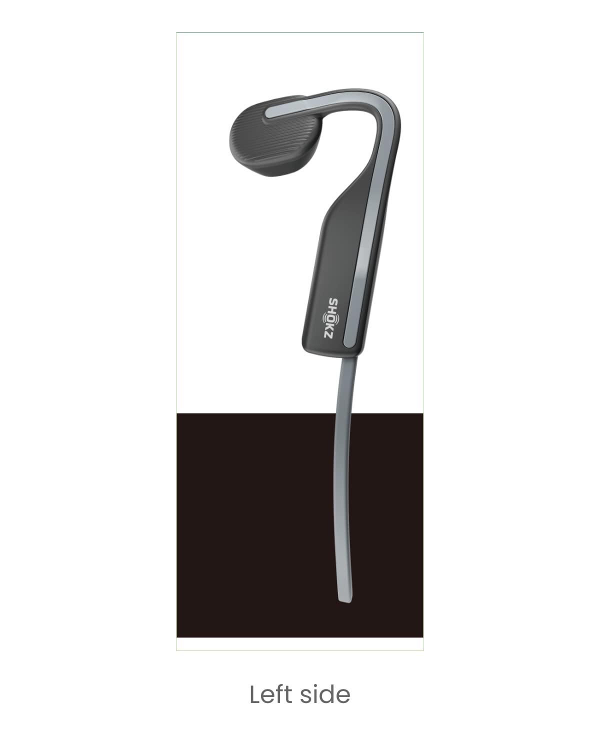 SHOKZ OpenMove - Open-Ear Bluetooth Sport Headphones, Bone Conduction Wireless Earphones, Sweatproof for Running and Workouts, with Sticker Pack, Grey - Image 14