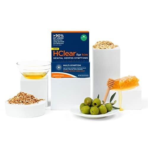 HClear for him by FemiClear - Topical Ointment - Formulated with All-Natural and Organic Ingredients - Fast-Acting Relief - Manufactured in The USA - (0.5 Oz Tube) - Image 8