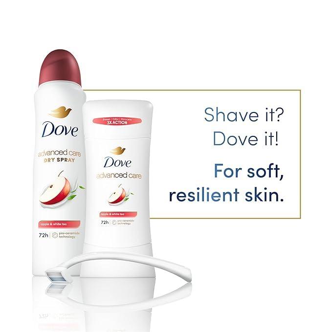 Dove Advanced Care Deodorant Stick Apple & White Tea with 72-hour Sweat & Odor Protection, 2.6 oz (Pack Of 3) - Image 3