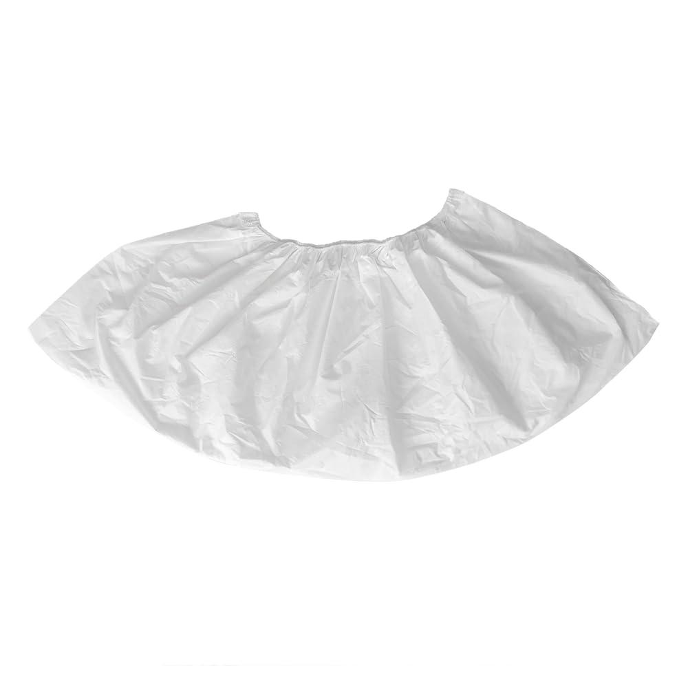 Greenour Shoe Covers Disposable 100 PCS (50 Pairs) Waterproof and Durable for Indoors Plastic Boot Covers White - Image 8