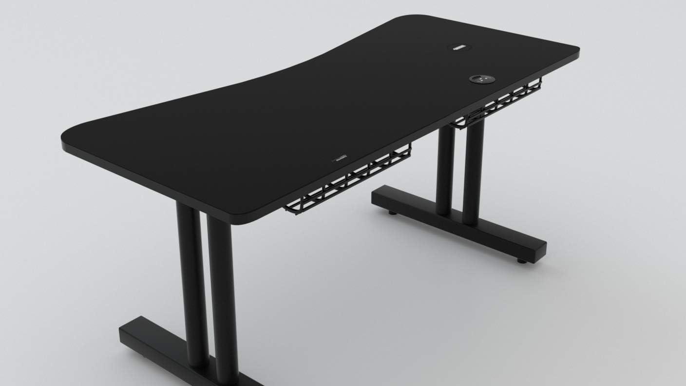 Turismo Racing Gaming Desk - Infinity Extra-Wide Smart Gaming Desk with USB Ports + Integrated Mouse Pad + Magnetic Cable Management - 64 inches - Image 3