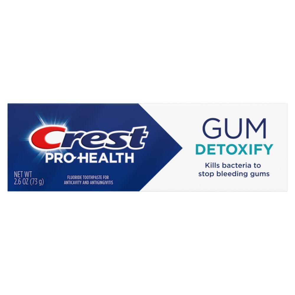 Crest Pro-Health Gum Detoxify Deep Clean Toothpaste 2.6 oz - Anticavity, Antibacterial Flouride Toothpaste, Clinically Proven, Gum and Enamel Protection, Plaque Control - Image 8