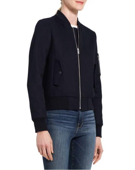 Theory Women's Classic Bomber Jacket - Image 4