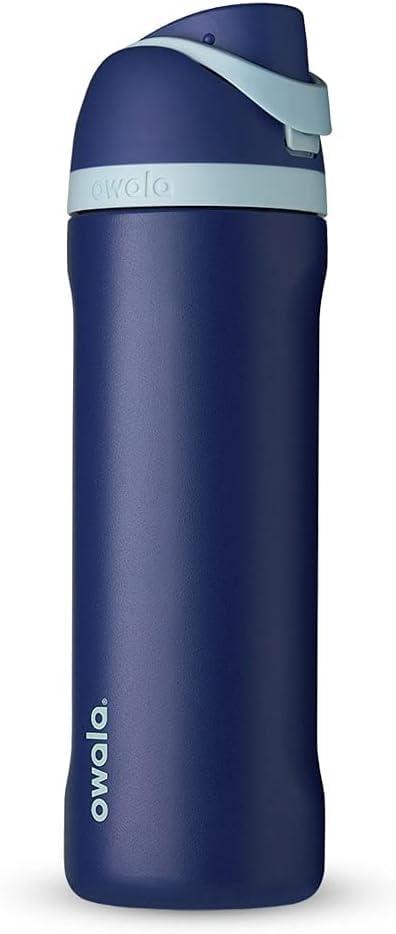 Owala Harry Potter FreeSip Insulated Stainless Steel Water Bottle with Straw for Sports and Travel, BPA-Free Sports Water Bottle, 24oz, Ravenclaw - Image 1