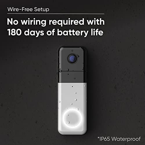 WYZE Wireless Video Doorbell Pro (Chime Included), 1440 HD Video, 1:1 Aspect Ratio: 1:1 Head-to-Toe View, 2-Way Audio, Night Vision - Image 5