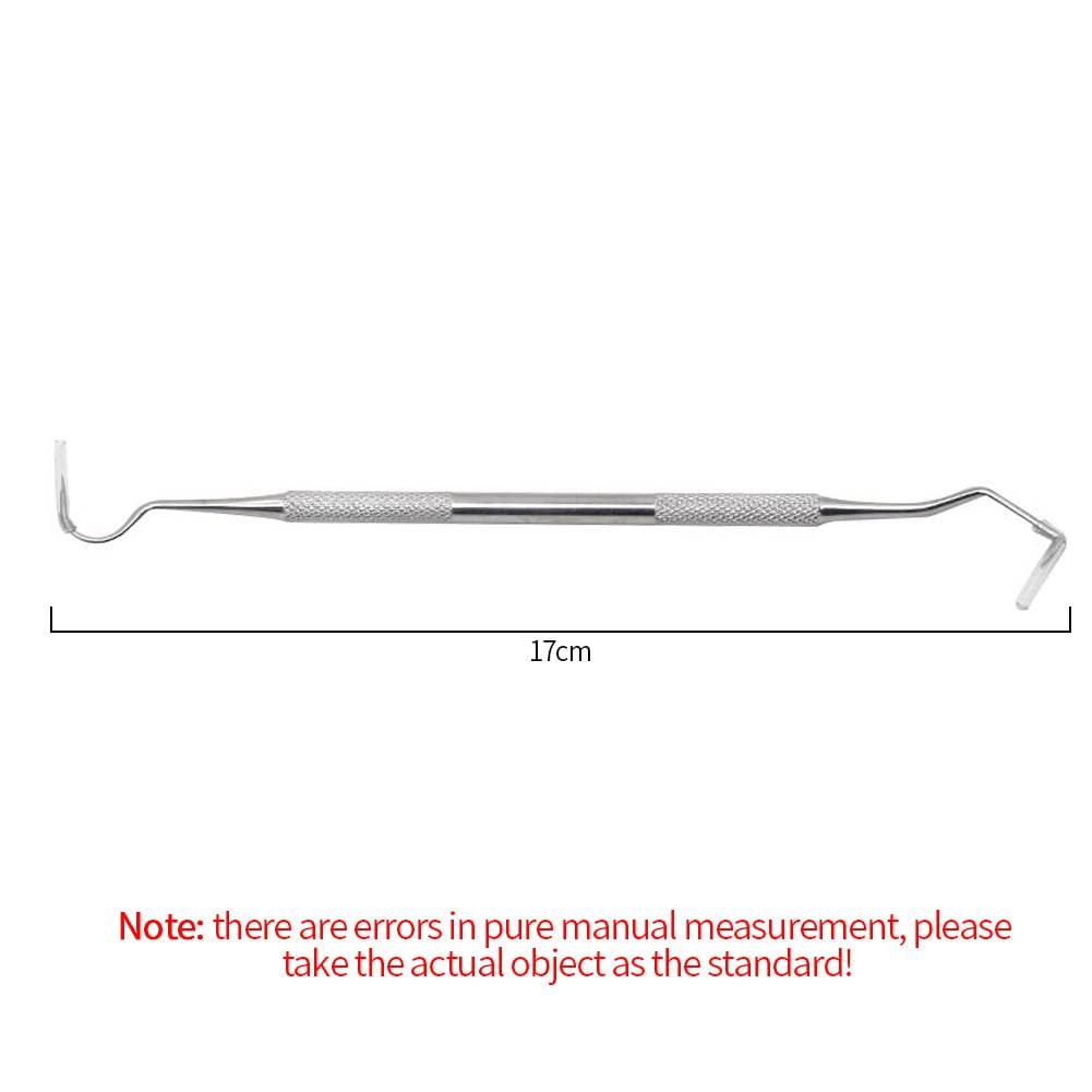 3PCS/Set Stainless Steel Oral Dental Mouth Mirror Tweezers Probe Dentist Instrument Teeth Cleaning Whitening Tool Oral Care Set - Image 3