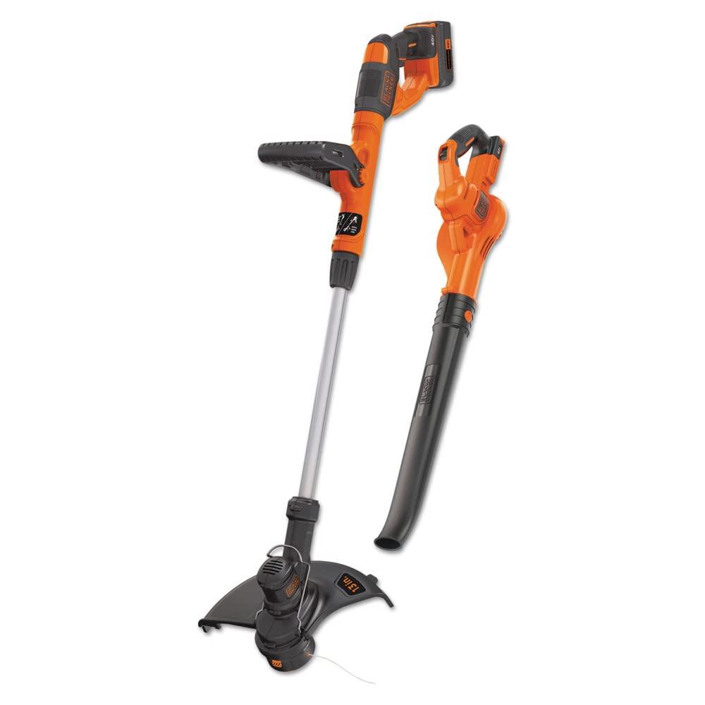 BLACK+DECKER 40V Max Cordless Sweeper & String Trimmer Combo Kit (LCC340C) - Image 3