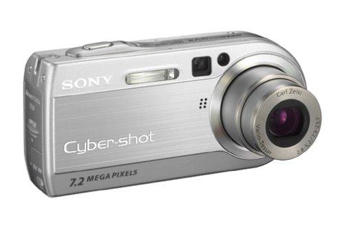 Sony DSC-P150 7MP Digital Camera with 3x Optical Zoom (Silver) (Renewed) - Image 3