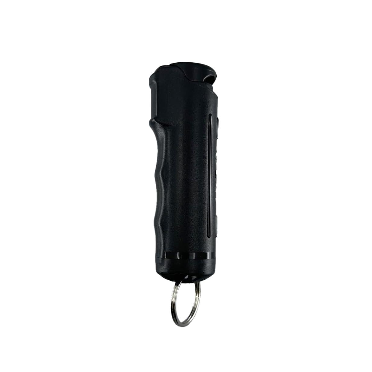 Streetwise Self-Defense Key Chain Combo - Smack Stun Gun & Sticky Pepper Gel, Mini USB Charged with LED Flashlight, Safety Switch, Women's Protection Kit - Image 5