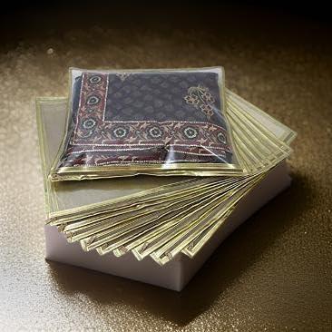 Transparent Saree Covers/Bags with Stainless Steel Zipper Lock, Suitable for Single Saree Pack (10) - Image 4