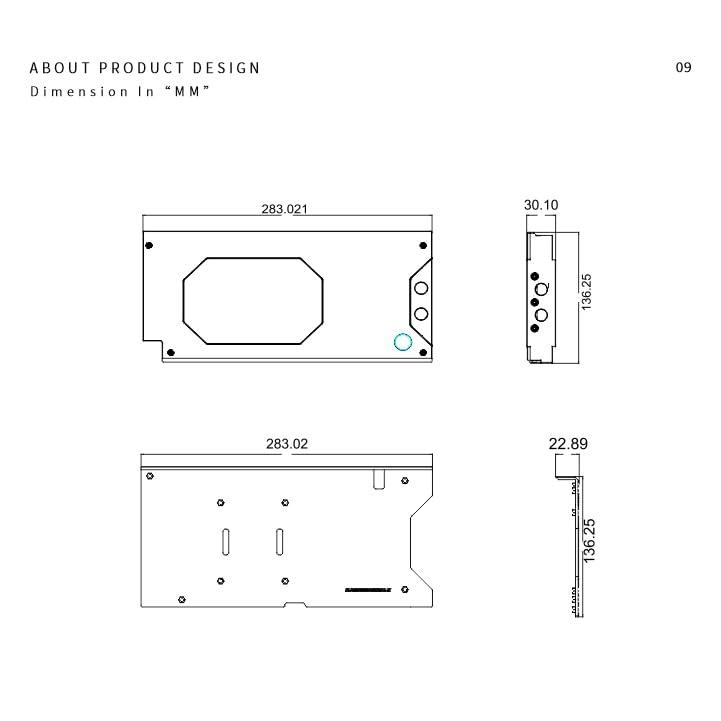 Copper GPU Water Cooling Block GPU Waterblock for Asus RTX5090 RTX5090Ti RTX5080 RTX5080Ti RTX5070 RTX5070Ti RTX5060 RTX5060Ti (for Asus Rog Astral RTX 5090 O32G Gaming) - Image 2