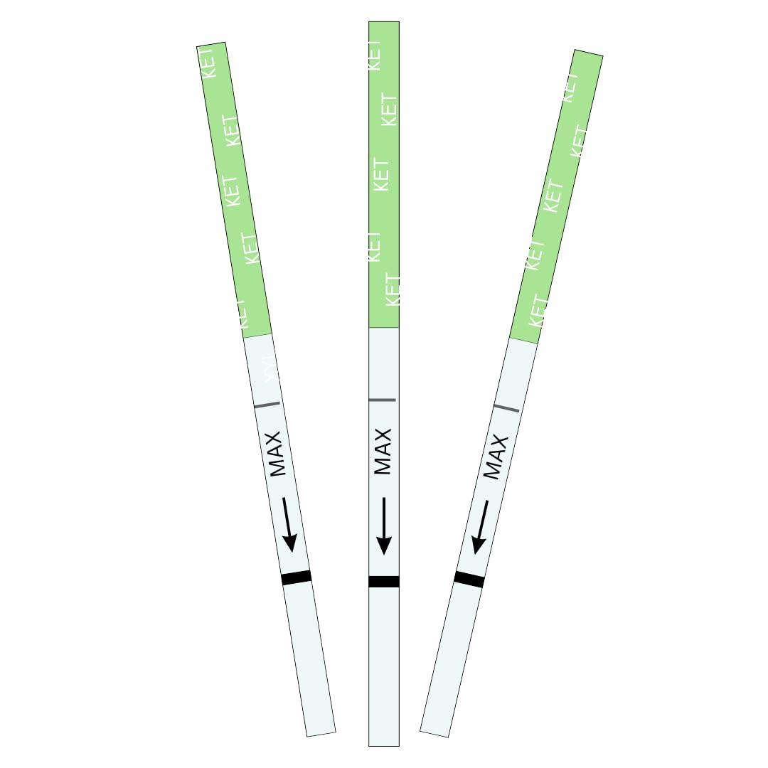 12 Panel Now KET/Keta Urine Test Strips, Easy to Use, One Step, Results in 5 Minutes (Pack of 25) - Image 4