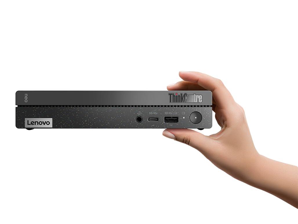 Lenovo ThinkCentre 50q Gen 4 Business Mini Desktop, 13th Gen Intel Core i5-13420H, 32GB RAM, 1TB SSD, Display Port, Wired Keyboard & Mouse, Wi-Fi 6, Windows 11 Pro, Black - Image 7